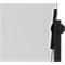 Stativ-Drehtafel Legamaster UNITE, magnetisch, drehbar um 360°, B 2200 x T 12,6 x H 1200 mm, lackierter Stahl, weiß